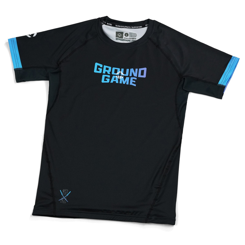 GroundGame Cyber Samurai RASHGUARD-BLACK